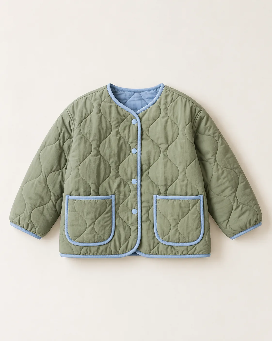 Cloud Quilt Jacket Sage
